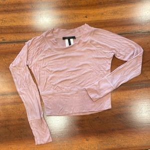 BCBG MAXAZRIA | modal crop top | S